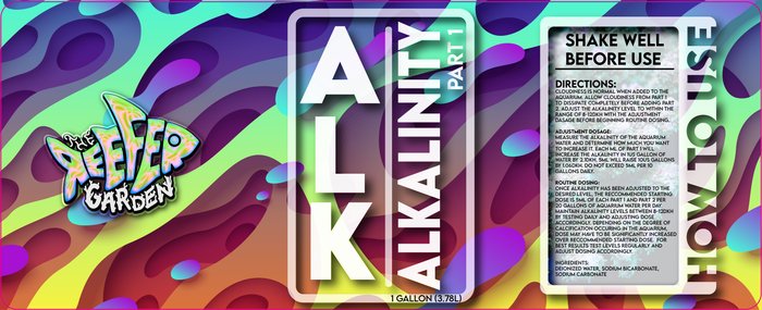 Alkalinity Booster Label