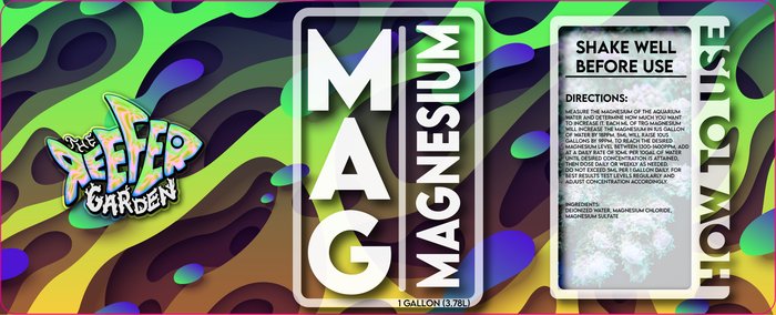 Magnesium Supplement Label